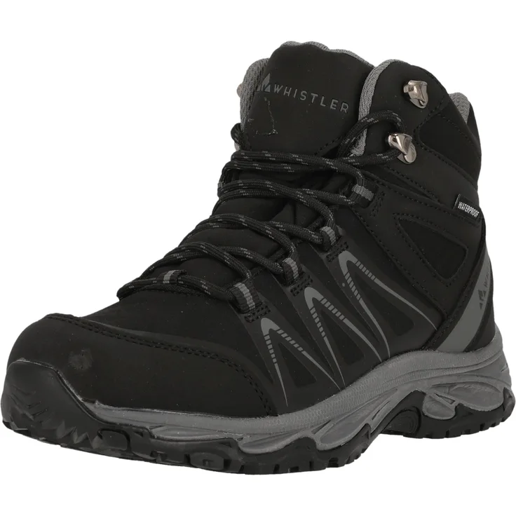 WHISTLER Outdoorschuhe Cansou, wasserdicht, temperaturregulierend, Knöchelhoch, 1001 Black, Größe 43