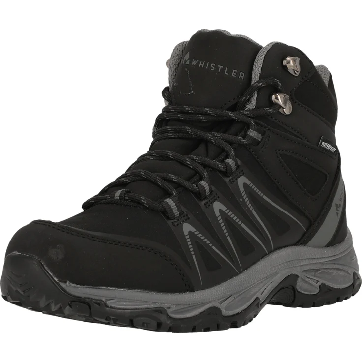 WHISTLER Cansou Outdoorschuhe, wasserabweisend und temperaturregulierend, knöchelhoch, 1001 Black, Größe 42