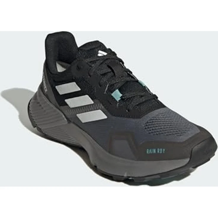 adidas Women's Terrex Soulstride RAIN.RDY, Trailrunning-Schuhe mit wasserdichtem Obermaterial und Traxion-Außensohle, Schwarz, Größe 39 – Bild 5