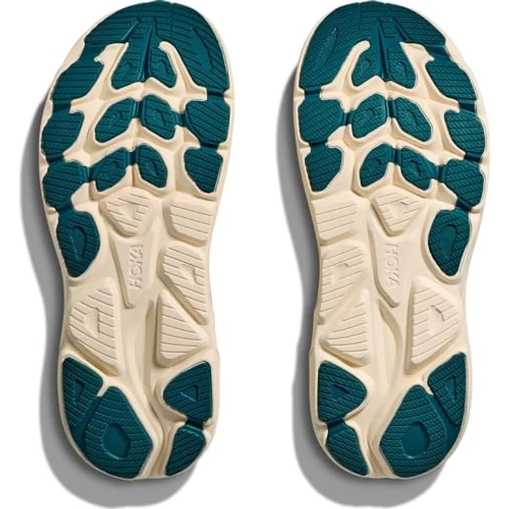 Hoka One One W Clifton 10, Laufschuh mit Meta-Rocker-Geometrie und atmungsaktivem Obermaterial, Farbe Birch / Alabaster, Größe 39 1/3 – Bild 4