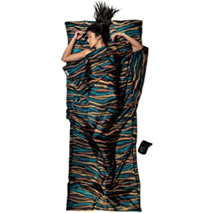 Cocoon TravelSheet, Schlafsack aus hochwertiger Seide, 220 cm, extrem leicht und temperaturausgleichend – Bild 1