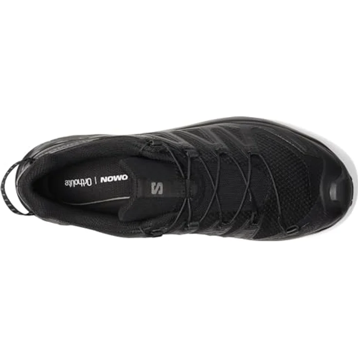 Salomon XA Pro 3D v9 Wide, Herren Laufschuhe Schwarz, Grösse 45 1/3, optimale Dämpfung und hervorragende Traktion für Trailrunning – Bild 3