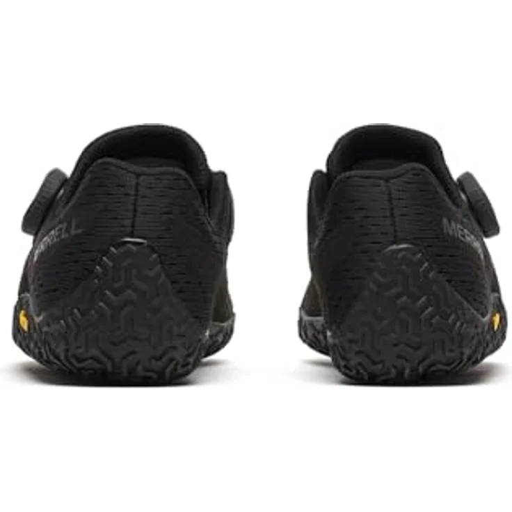 Merrell Vapor Glove 6 Boa, Damen Laufschuhe, Schwarz, mit Boa®-Verschlusssystem und Vibram Ecostep Recycle-Aussensohle – Bild 4