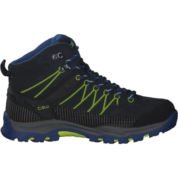 CMP Rigel MID WP Wanderschuh, blau, Leder/Textil, Schnürer, Größe 34 EU, mittel Schuhweite – Bild 4
