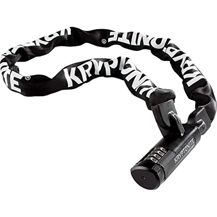 Kryptonite Veloschloss, 120 cm mit patentierter Verschlusstechnik – Bild 1