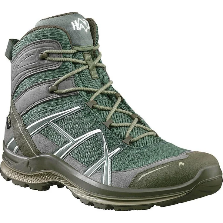 Haix Black Eagle Adventure 2.2 GTX Mid, Herren Wanderschuhe, atmungsaktiv und wasserdicht, Grün, Größe 40