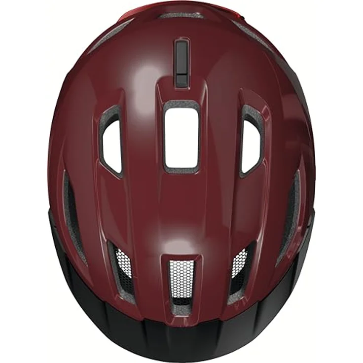 ABUS Stadthelm Urban-I 4.0, Größe M, Fahrradhelm mit Licht und guter Passform, rot – Bild 4
