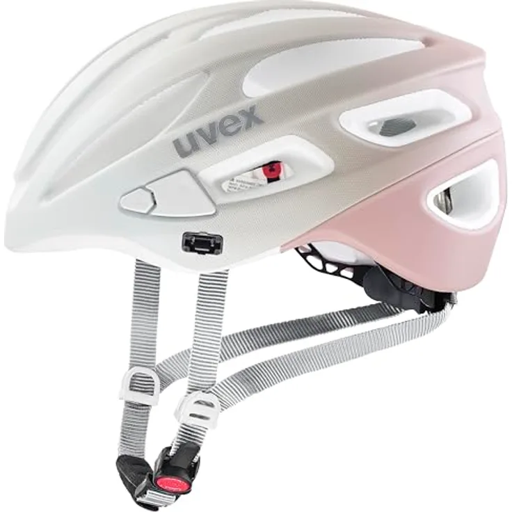 Uvex Sports Velohelm true cc, 52-56 cm, leichter Double Inmould Helm mit 18 Ventilationsöffnungen und individuellem Anpassungssystem