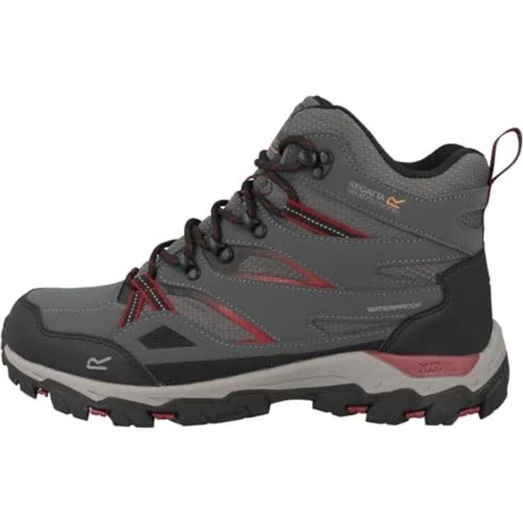 Regatta Holcombe III Wanderstiefel, wasserabweisend mit ISOTEX-Membran, Grau, EU 43 – Bild 1