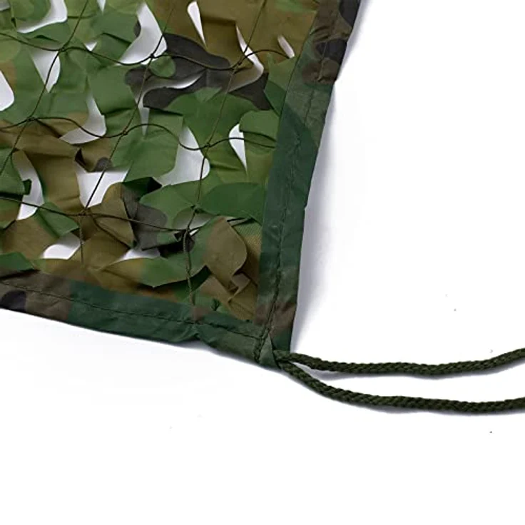 Velity Tarnnetz Camouflage, leichtes Oxford-Stoff Netz für Jagd und Camping, vielseitig einsetzbar als Sichtschutz und Deko – Bild 3