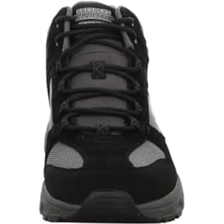 Skechers Oak Canyon - Ironhide, Herren Wanderschuhe mit stabilisierenden Overlays und flexibler Traktionslaufsohle, Schwarz-Grau, Größe 45 – Bild 5