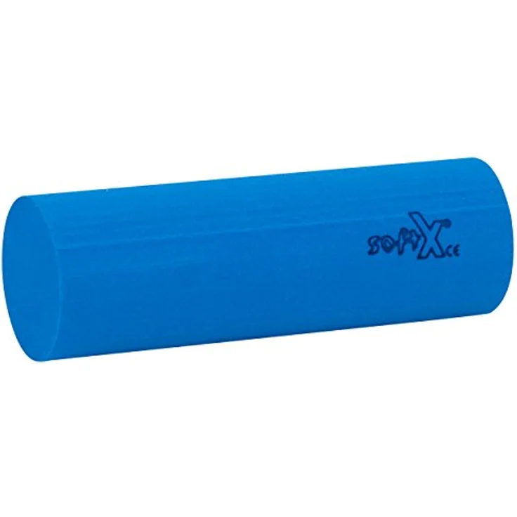 softX Faszien Trainingsgerät Rolle 50, Yoga-Schaumstoffrolle, blau, ca. 15 x 5 x 5 cm – Bild 3