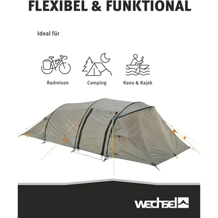 Wechsel Intrepid 5 Travelline, Tunnelzelt für 5 Personen, leichtes Aluminium, 5.90 kg – Bild 5