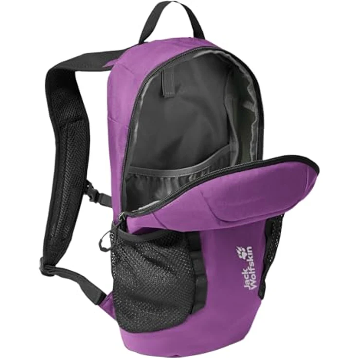 Jack Wolfskin Velocity Lite Wanderrucksack, 41 cm, lila, 100% Polyester, kompakte Größe 23.5 cm x 20 cm – Bild 6