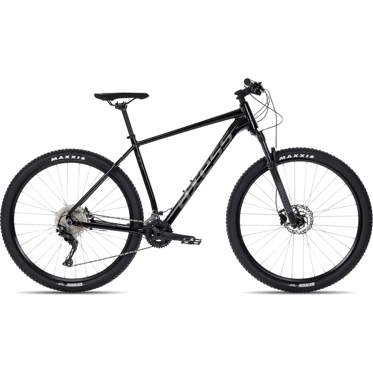 Axess GRADE Hardtail Mountainbike 29 Zoll, Kettenschaltung Shimano Deore, Dunkelgrau, 19 Zoll Rahmengröße