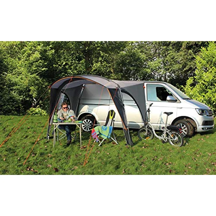 Eurotrail Pisa, Leichtgewicht Vorzelt für Autobus, 270 x 200 cm, wasserdicht, einfach aufzubauen, 8.50 kg – Bild 5