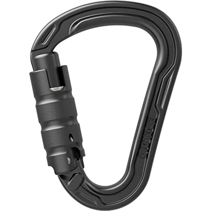 EDELRID HMS Strike Triple II, Karabiner mit Keylock-Verschluss und H-Profil-Konstruktion, Schraub- oder Slide Lock verfügbar – Bild 1