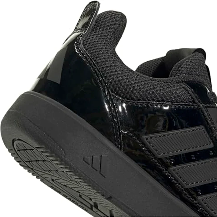 adidas Tensaur Sport 3.0 K, Laufschuhe für Kinder, Schwarz, abriebfeste Gummiaußensohle – Bild 5