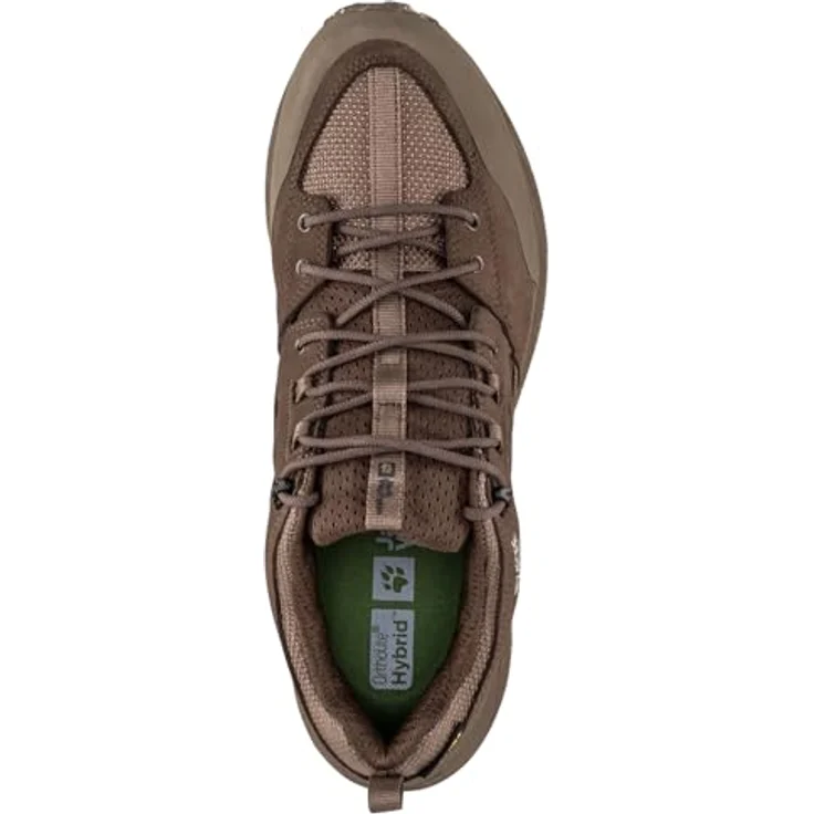 Jack Wolfskin Terraquest Texapore Low M, Herren Wanderschuhe mit Wetterschutz und VIBRAM-Sohle, Braun – Bild 3