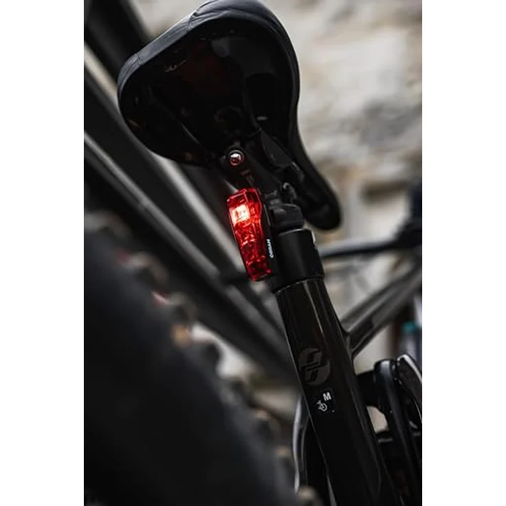 Osram Automotive LEDsBIKE RACE 50 SET, akkubetriebene Fahrradbeleuchtung mit 3 Helligkeitsstufen, 50 Lux, IP44, Schwarz – Bild 8