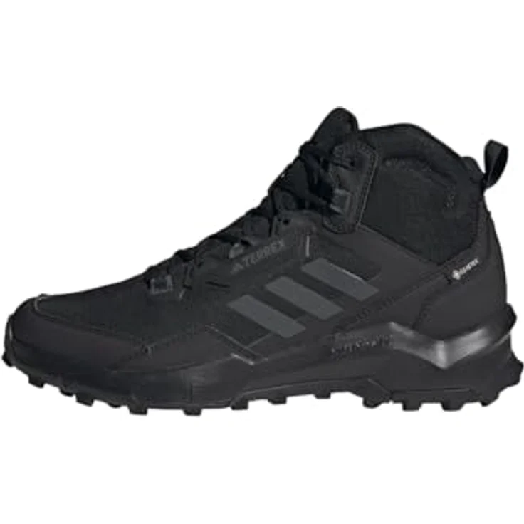 adidas TERREX AX4 MID GORE-TEX, wasserdichter Wanderschuh mit optimalem Halt und Continental Gummi, schwarz – Bild 1