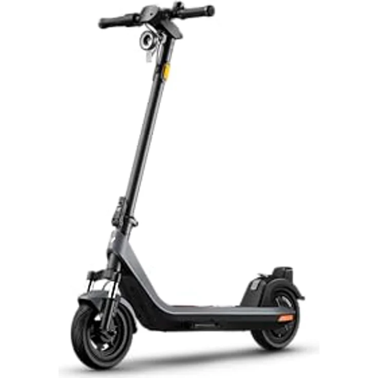 NIU KQi 200P E-Scooter mit Straßenzulassung, 20km/h, bis 54km Reichweite, 10" Luftreifen, klappbar, Federung, max. 120kg Belastung, App und Display – Bild 1