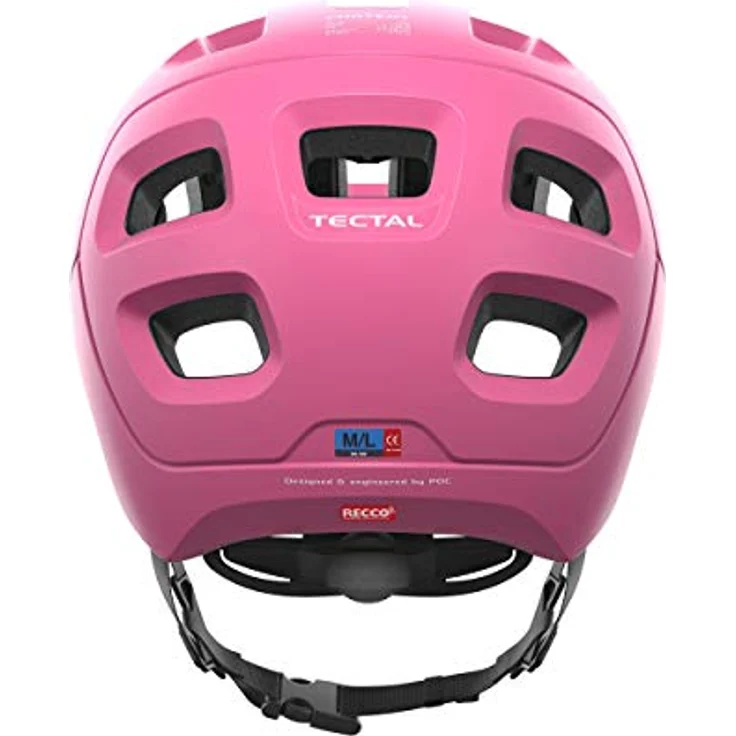 POC Tectal Fahrradhelm, Actinium Pink Matt, Größe XS/S, für Damen und Herren – Bild 3