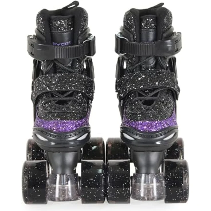 Byox Sparkle Roller Skates, Rollschuhe für Mädchen Größe L (38-41), pink, mit PU-Rädern und ABEC-5-Lagern, geeignet für Kinder ab 3 Jahren – Bild 4
