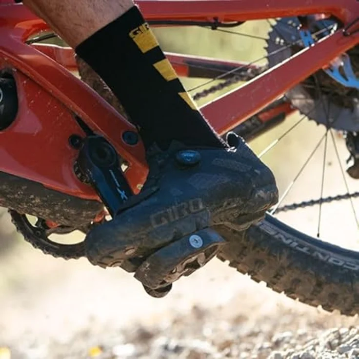 Giro Rincon MTB-Schuhe, atmungsaktive Synchwire™-Obermaterial, BOA® L6-Verschluss, aggressive Gummi-Außensohle, Grau, EU 41 – Bild 5