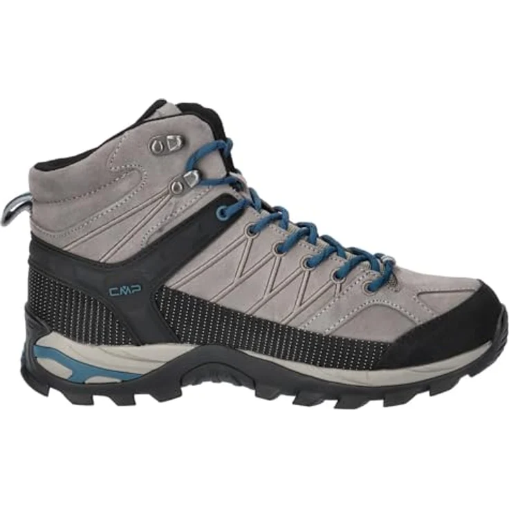 Campagnolo CMP Rigel Mid, Wanderschuhe Herren, grau, Größe 44, Leder/Textil, Schnürer – Bild 8
