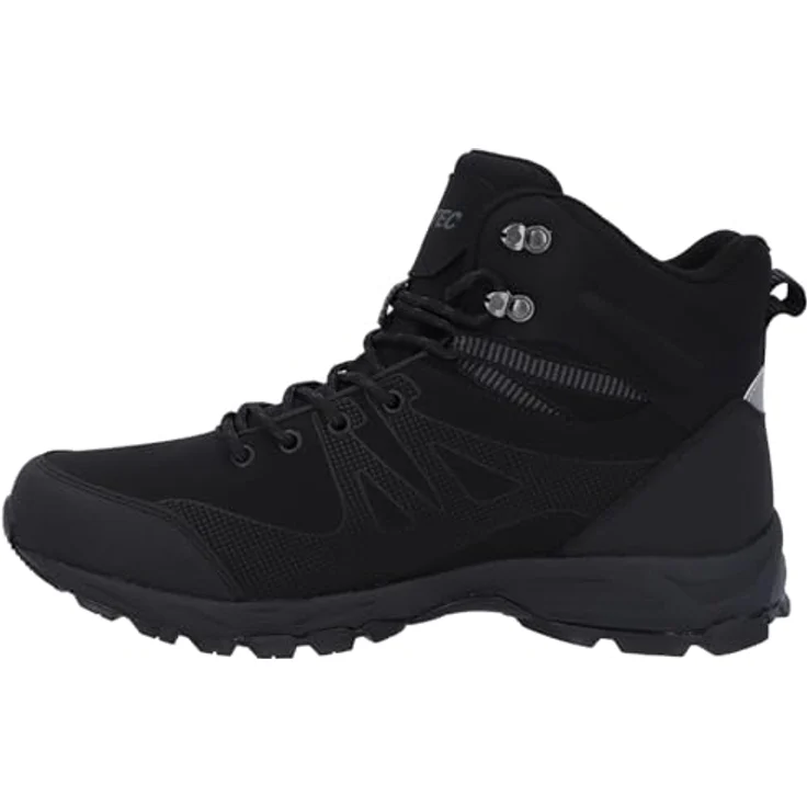 Hi-Tec JACKDAW MID WP, wasserdichte Wanderschuhe mit trittsicherer Gummisohle und individuell anpassbarer Schnürung – Bild 4