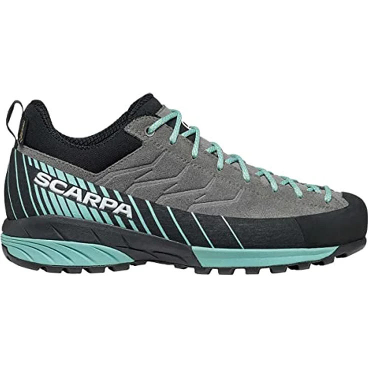 Scarpa Women's Mescalito GTX, Damen Wanderschuhe, wasserdicht und atmungsaktiv, Veloursleder, grau, Größe 37.5 – Bild 1