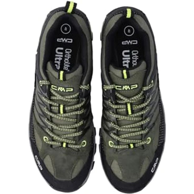 CMP Rigel Low Wanderschuh, wasserfester Bergschuh mit EVA-Zwischensohle und FullOn GRIP Sohle, schwarz – Bild 6