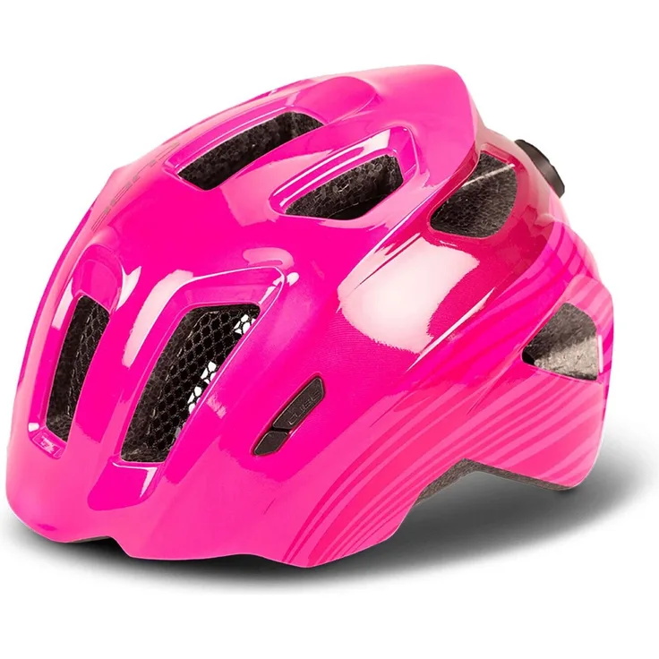 Cube Fink Kinderfahrradhelm Pink XS – In-Mould, 11 Belüftungsöffnungen, SNAP 360 Fit System, Insektenschutz, leicht & sicher