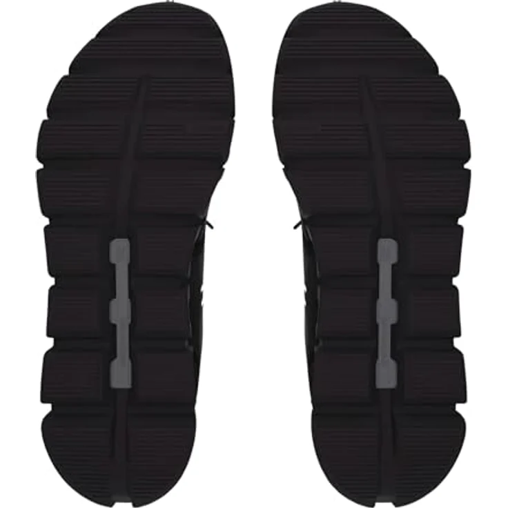 On Running Cloud 6, Herren Laufschuhe mit CloudTec®-Dämpfung und Schnell-Schnürsystem, Schwarz, Größe 46 – Bild 5