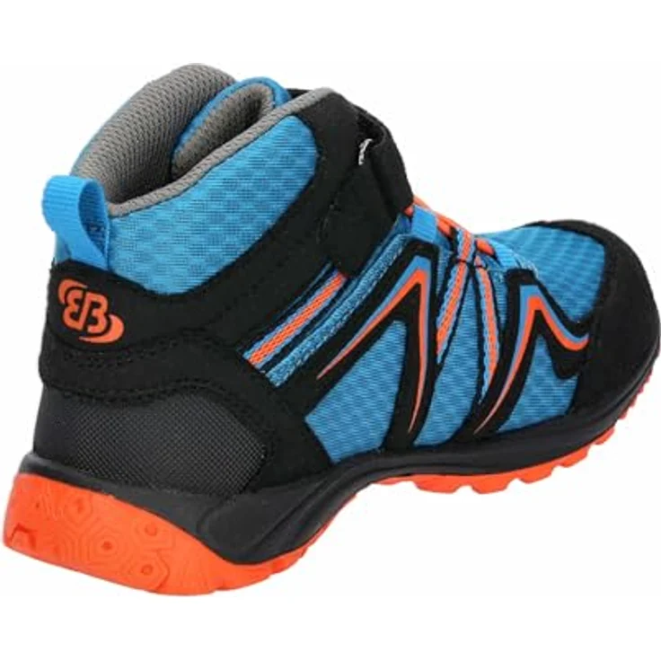 Brütting Rockwall, Jungen Wanderschuhe, strapazierfähiges Nylon, Schnellschnürsystem, Comfortex-Klimamembran, rutschfeste Vibram-Laufsohle, Blau, Größe 27 – Bild 4