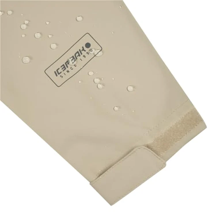 Icepeak Wanderjacke Bandera, wasserdicht und atmungsaktiv mit Kapuze, rosa, Größe 46 – Bild 4