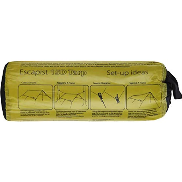 Sea To Summit Escapist Tarp, ultraleichtes Zelt für 2 Personen, 0.35 kg, 300 x 300 cm, 1200 mm Wassersäule – Bild 2