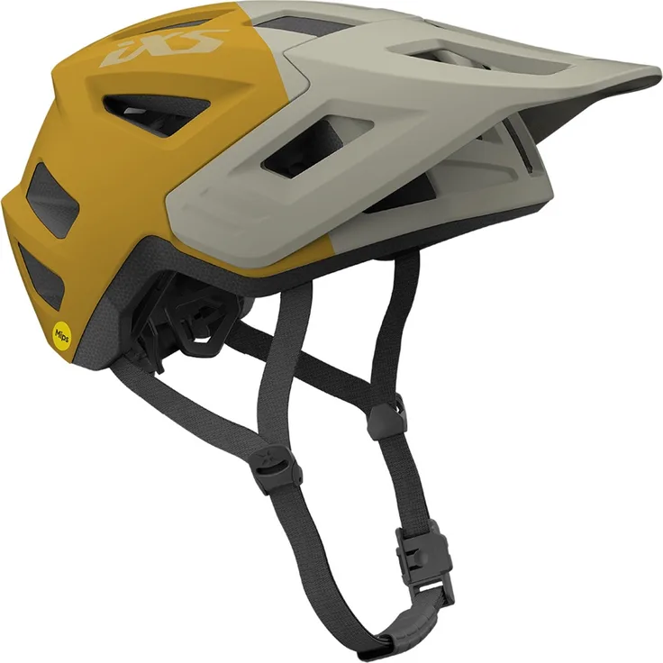 iXS Flow 1.0 MIPS, Fahrradhelm in Sand-Ocker M/L mit MIPS-Schutzsystem und hoch belüftetem Inmould-Design