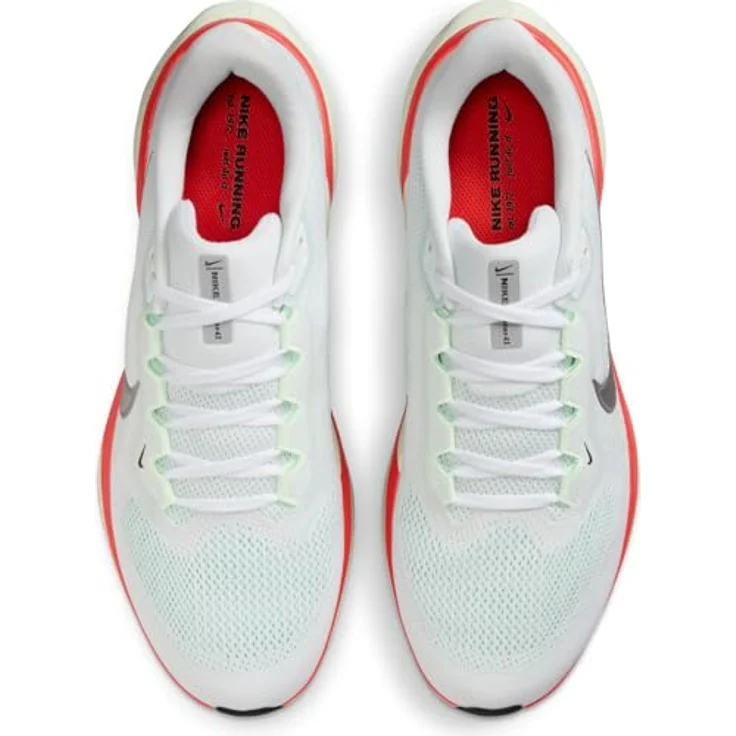 Nike Pegasus Herren Laufschuhe, Weiß, Größe 8, atmungsaktives Mesh, ReactX-Dämpfung, abriebfeste Laufsohle – Bild 5