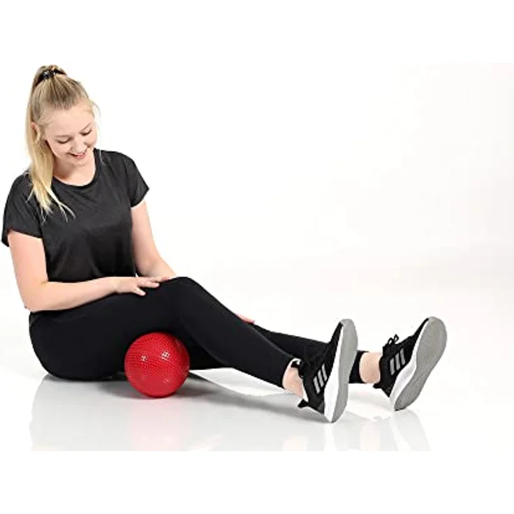TOGU Touchball, Unisex – Erwachsene, rot, 16 cm zur Stimulierung der Sinneswahrnehmung – Bild 2