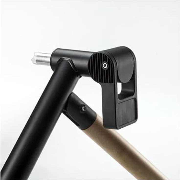 Elite Tuo Fluid Magnettrainer Hybrid, Klappbar, Leise und Stabil, für Rennrad und MTB Indoor Training, Schwarz – Bild 3