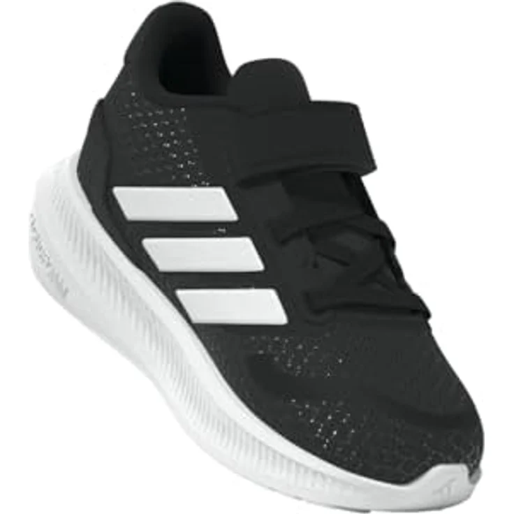 Adidas Jungen Runfalcon 5 Laufschuhe, atmungsaktives Mesh, CloudFoam-Zwischensohle, schwarz/weiß, Größe 35 – Bild 16