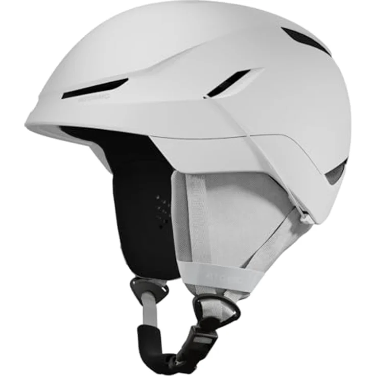 ATOMIC REVENT JR Skihelm, weiß, Größe 51–55, 360° Fit System, Aircon Belüftungssystem, Holo Core für maximale Stoßdämpfung – Bild 1