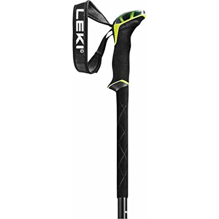 LEKI Guide 2 Skistöcke, verstellbar aus Aluminium, für Skitouren, Black-Neonyellow-dk Anthracite, 110-150 cm, Gewicht 281 g pro Paar – Bild 4