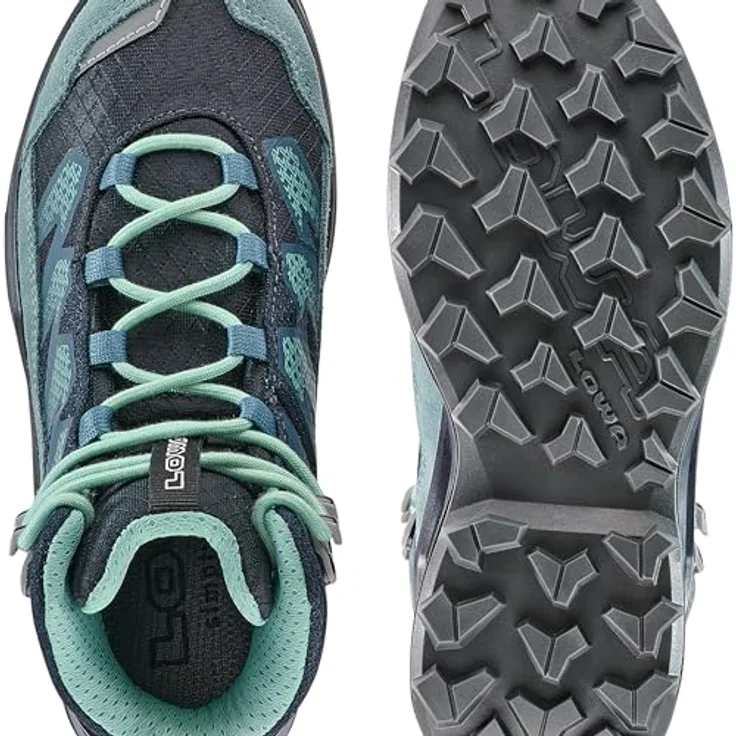 Lowa MADDOX PRO GORE-TEX MID JR, wasserdichter Wanderschuh mit hochgezogenem Schaft und Gummi-Profilsohle – Bild 6