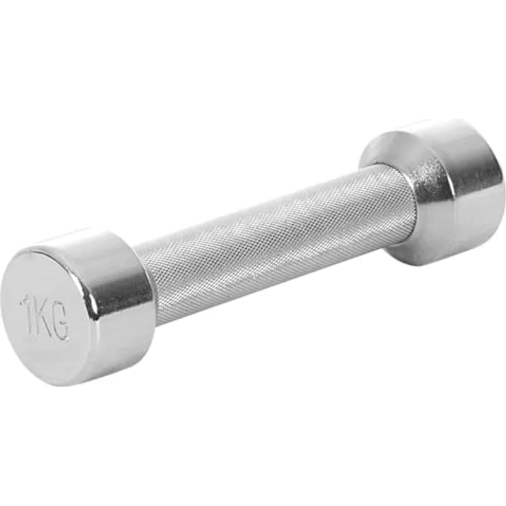 Chromhantel Kurzhantel Hantel für Fitness, Fausthantel für Bizeps, Schulter, 1 kg, Stück