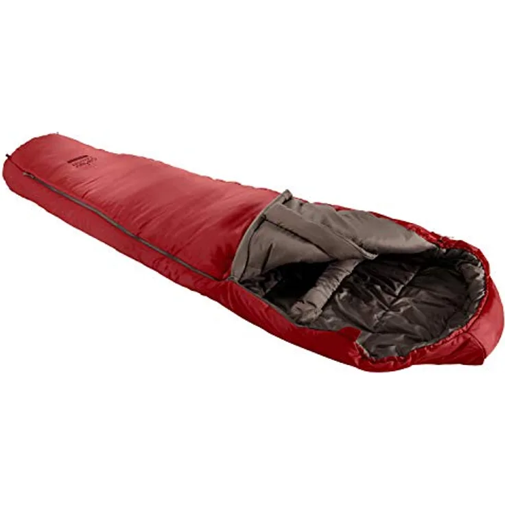 Grand Canyon Fairbanks 205 Schlafsack, red Dahlia, one Size - Mumienschlafsack, ergonomische Kapuze, wärmekragen, geringes Gewicht, ripstop-außenmaterial