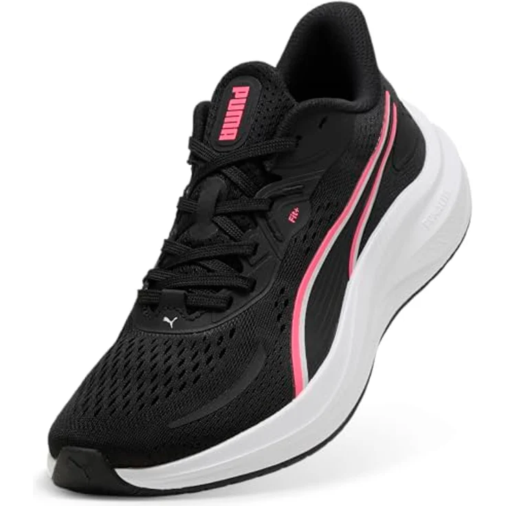 PUMA Skyrocket Lite 2 Unisex Straßen-Laufschuh mit ultraleichter PUMALITE Dämpfung, SOFTFOAM+ Innensohle und FIT PLUS Schnürsystem, Black-Pure PINK, 37 – Bild 8