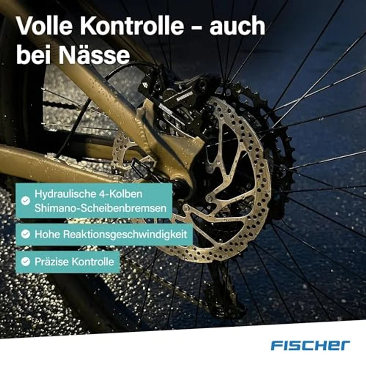 Fischer E-Bike MTB Montis 10.0i Ultimate, Elektrofahrrad für Damen und Herren, 90 Nm Mittelmotor, 711 Wh Akku, hydraulische Scheibenbremse, 12-Gang Kettenschaltung, Rockshox Luftfedergabel, RH 43 – Bild 4